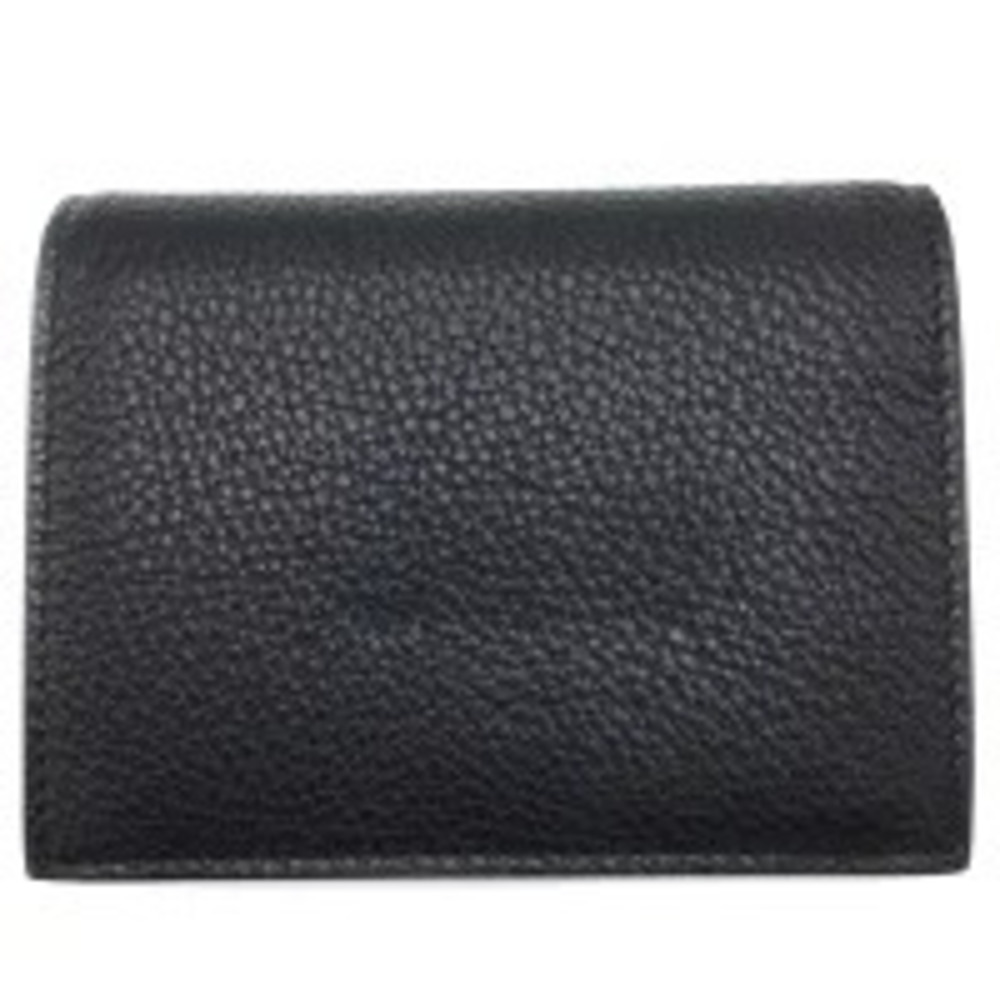 PRADA Bi fold Wallet Black Red - Picture 2 of 9